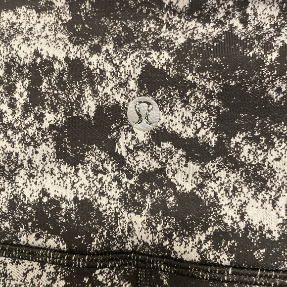 Misted Jacquard Graphite Grey Alpine White Lululemon Wunder Under High-rise 28” - Picture 8 of 9